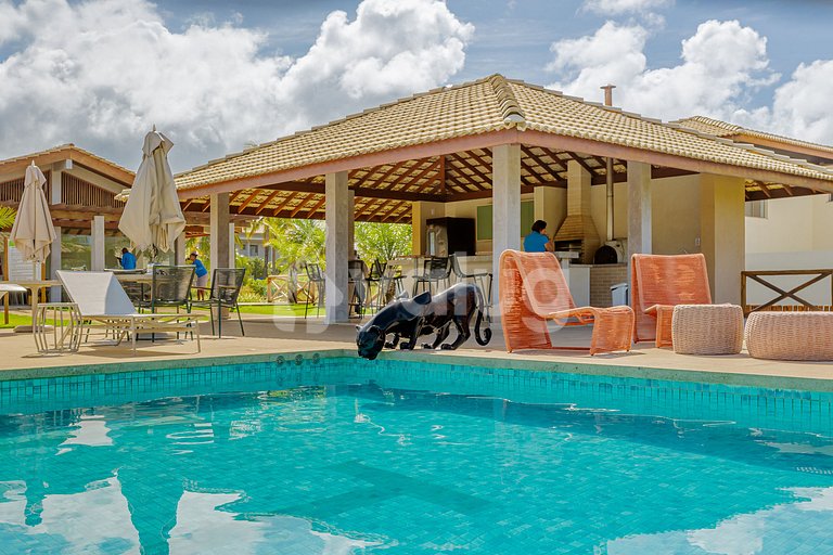 Lindo Village 3 suítes a 100m da praia - Ímbassaí