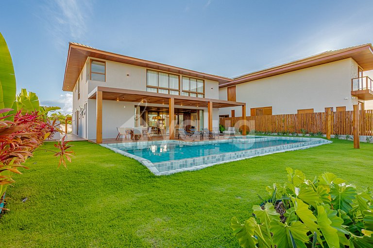 High-Standard House with 7 Suites - Praia do Forte