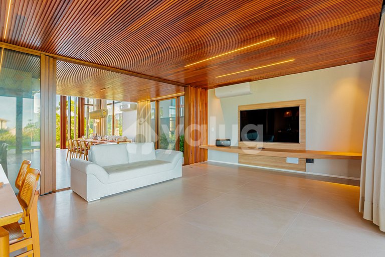 High-Standard House with 7 Suites - Praia do Forte