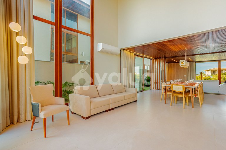 High-Standard House with 7 Suites - Praia do Forte