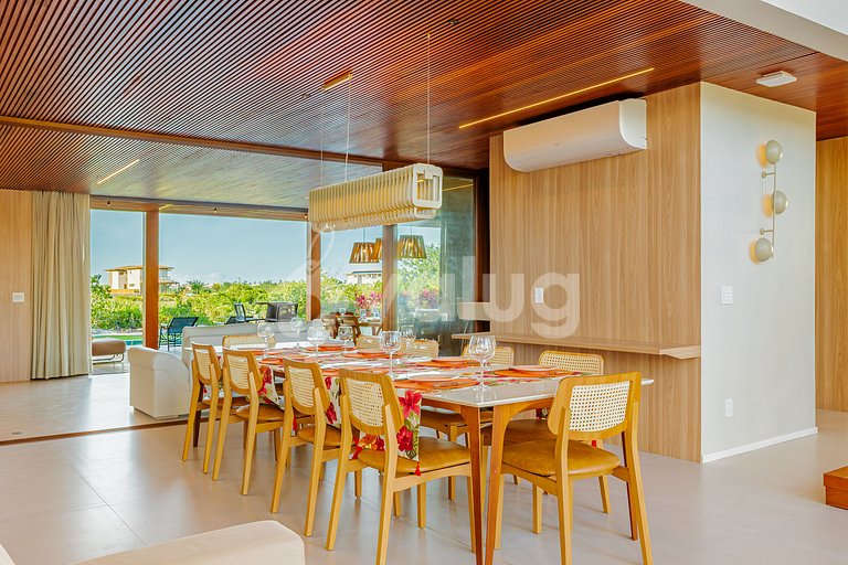 High-Standard House with 7 Suites - Praia do Forte