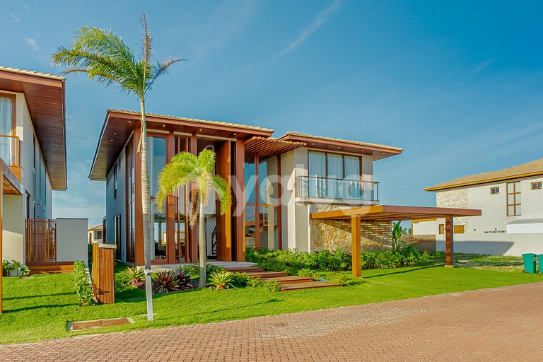High-Standard House with 7 Suites - Praia do Forte