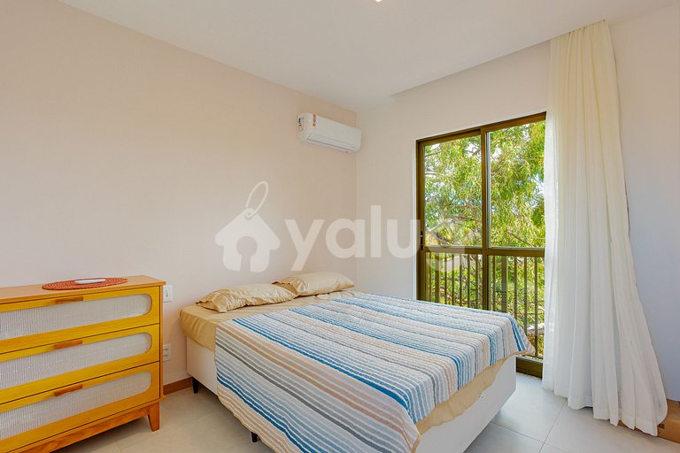 Maravilloso apartamento con 2 suites - Itacimirim