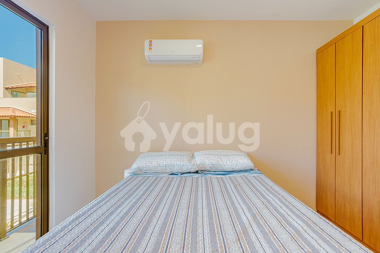Maravilloso apartamento con 2 suites - Itacimirim