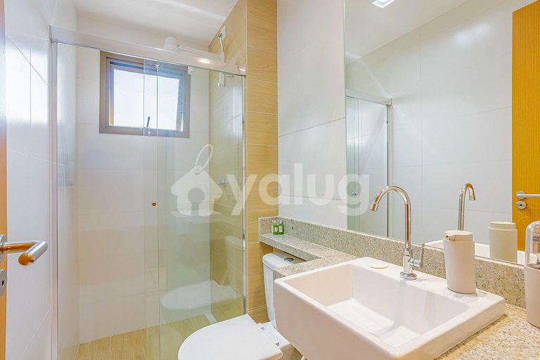 Maravilloso apartamento con 2 suites - Itacimirim