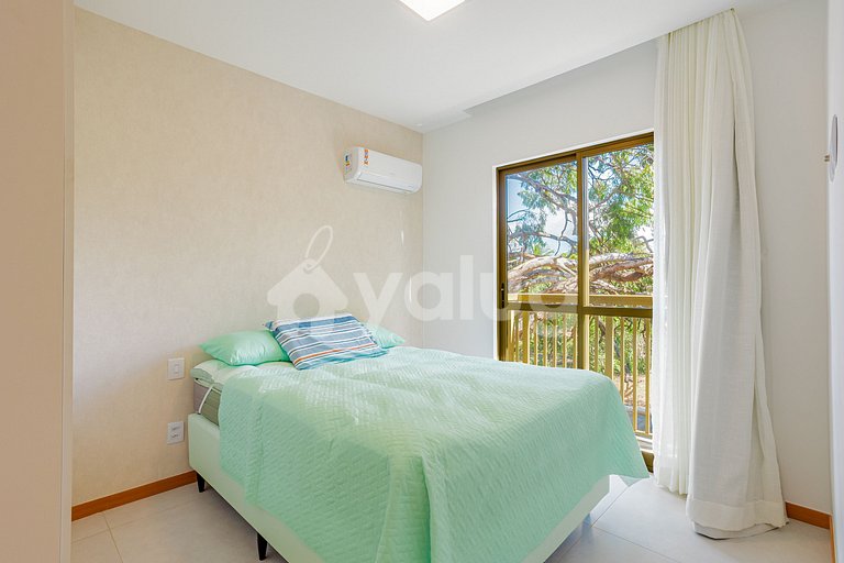 Maravilhoso apartamento com 2 suítes - Itacimirim