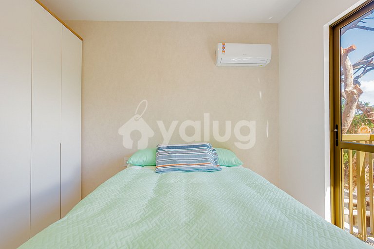 Maravilhoso apartamento com 2 suítes - Itacimirim