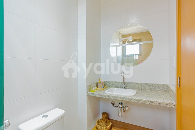 Apartamento con Jacuzzi y Excelente Vista - Itacimirim