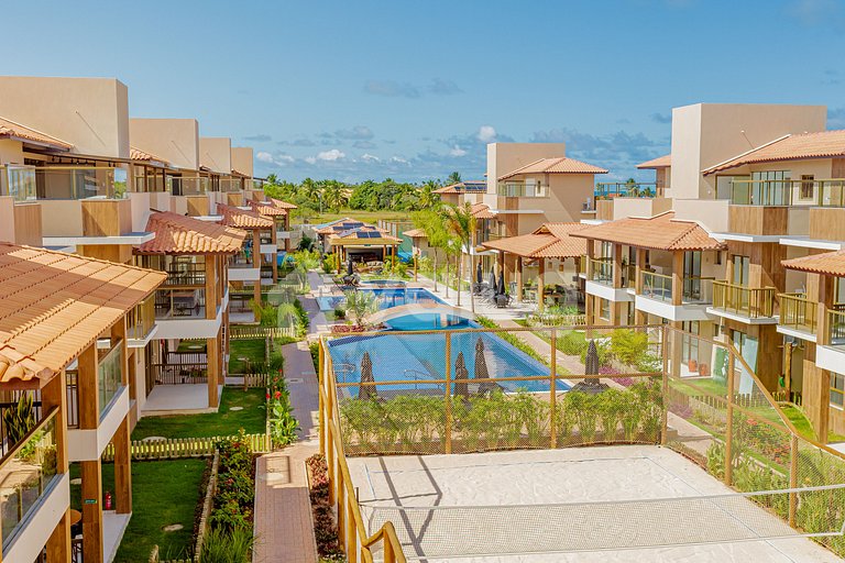 Apartamento con Jacuzzi y Excelente Vista - Itacimirim