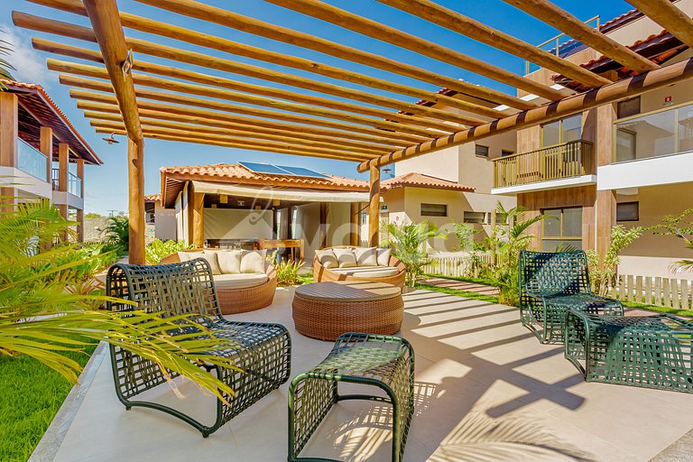 Wonderful apartment with 2 suites - Itacimirim