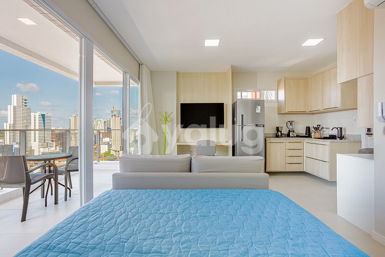 Hermoso Estudio para 3 personas - Caminho das Árvores