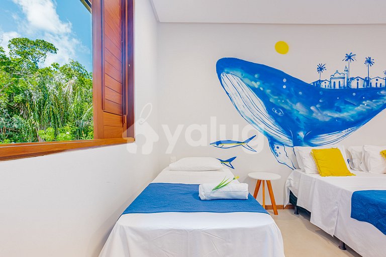 Linda Casa Alto Padrão 5 suítes com piscina Praia do Forte