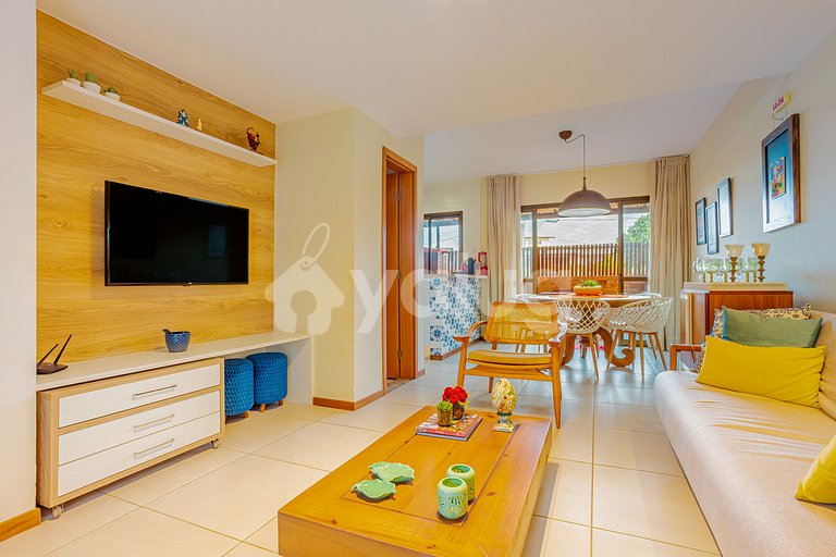 Excelente Apartamento 2 min da Praia - Itacimirim