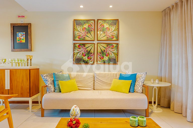 Excelente Apartamento 2 min da Praia - Itacimirim