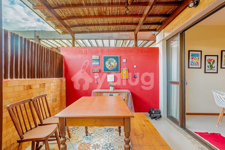 Excelente apartamento a 2min de la playa - Itacimirim