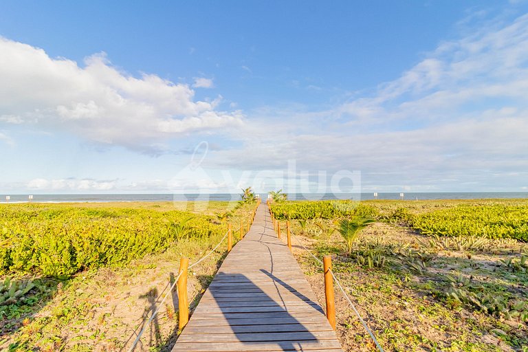Maravilhoso Apartamento 3 Suítes, Pé Na Areia - Itacimirim