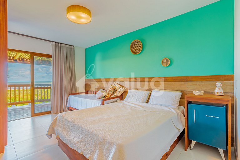 Maravilhoso Apartamento 3 Suítes, Pé Na Areia - Itacimirim