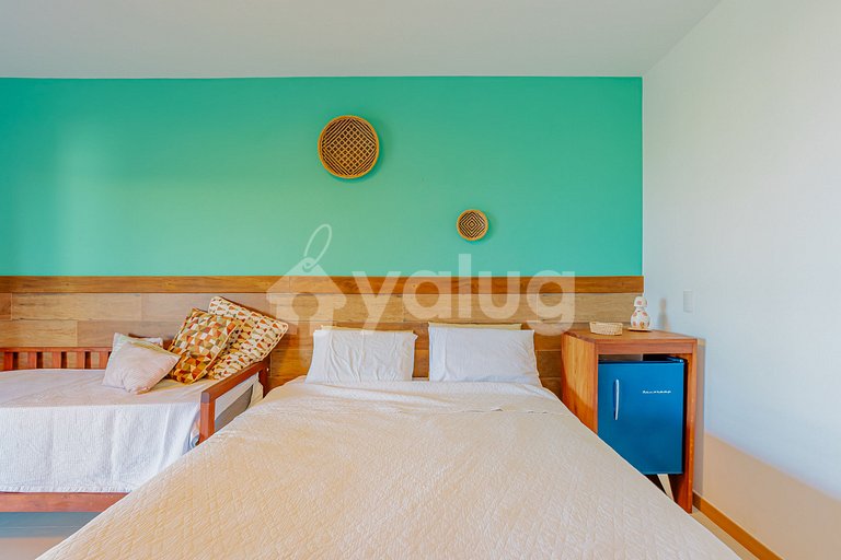 Maravilhoso Apartamento 3 Suítes, Pé Na Areia - Itacimirim
