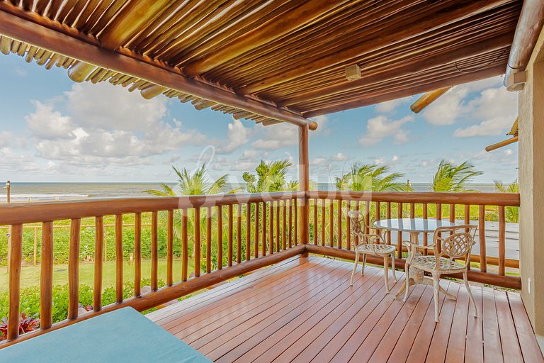 Maravilhoso Apartamento 3 Suítes, Pé Na Areia - Itacimirim