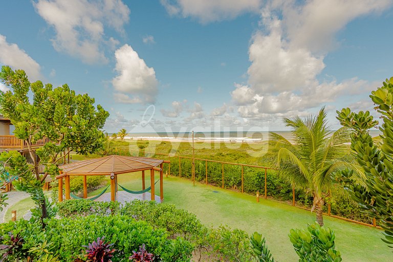 Pretty Duplex with 3 Suites, Right on the Beach - Itacimirim