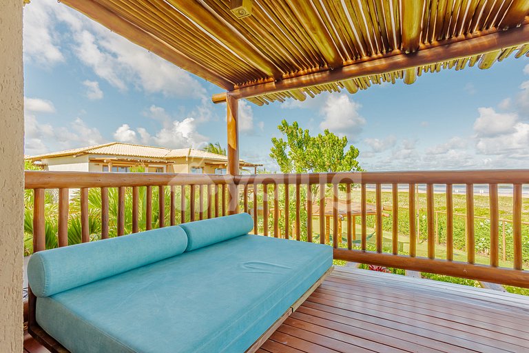 Maravilhoso Apartamento 3 Suítes, Pé Na Areia - Itacimirim