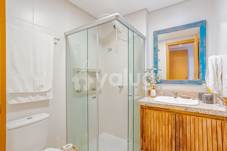 Maravilhoso Apartamento 3 Suítes, Pé Na Areia - Itacimirim