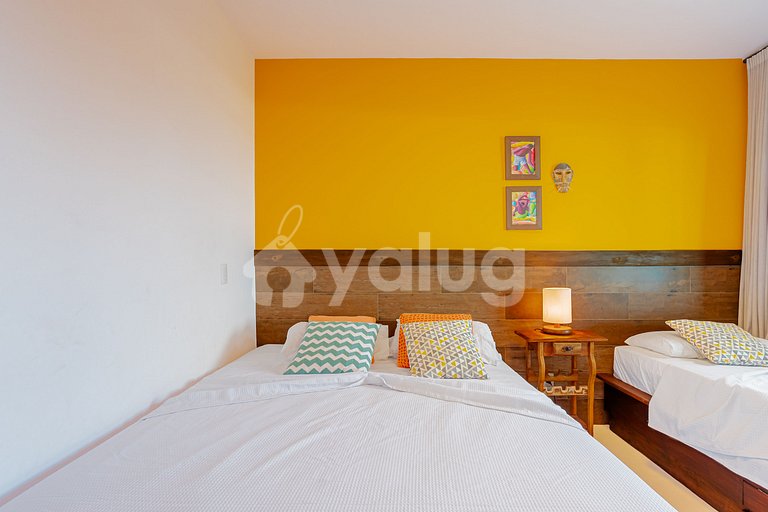 Maravilhoso Apartamento 3 Suítes, Pé Na Areia - Itacimirim