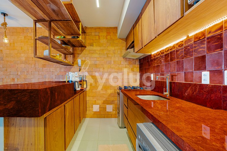 Maravilhoso Apartamento 3 Suítes, Pé Na Areia - Itacimirim
