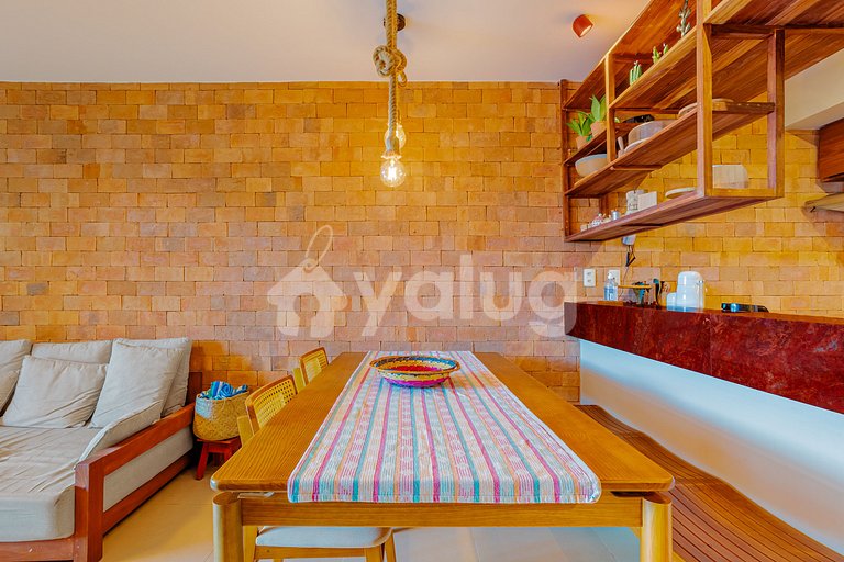 Maravilhoso Apartamento 3 Suítes, Pé Na Areia - Itacimirim