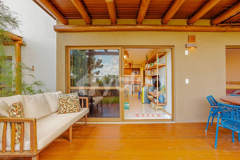 Pretty Duplex with 3 Suites, Right on the Beach - Itacimirim