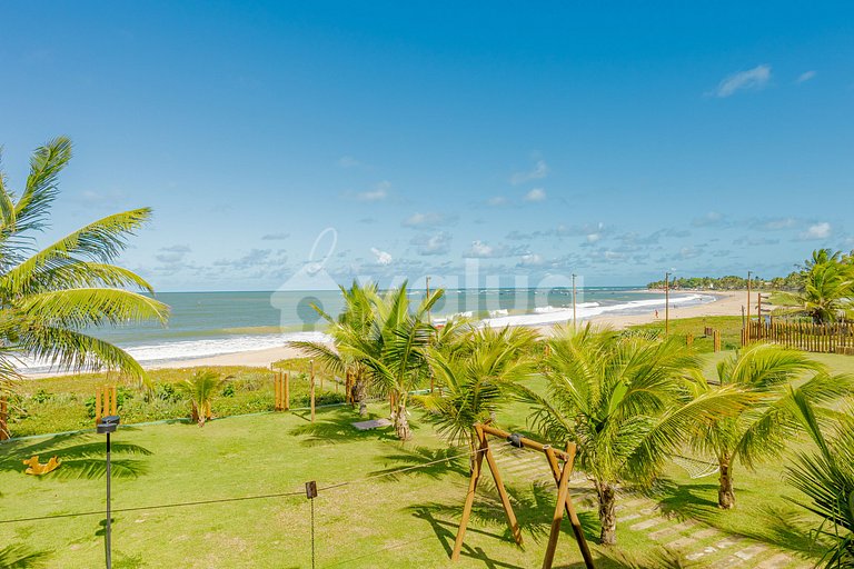 Excelente apartamento frente al mar con 4 suites -Itacimirim