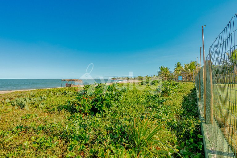 Excelente Apartamento Pé na Areia com 4 Suítes - Itacimirim