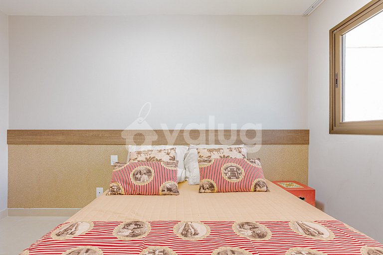 Maravilhoso apartamento 970m da praia - Praia do Forte