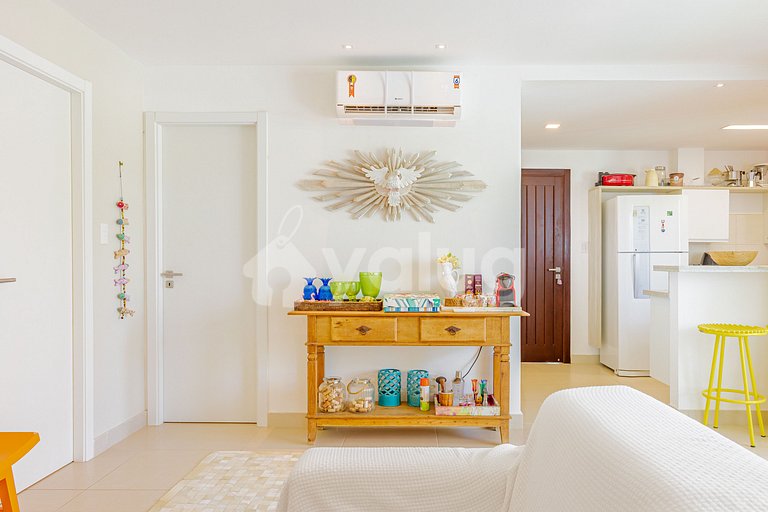 Maravilhoso apartamento 500m da praia - Praia do Forte