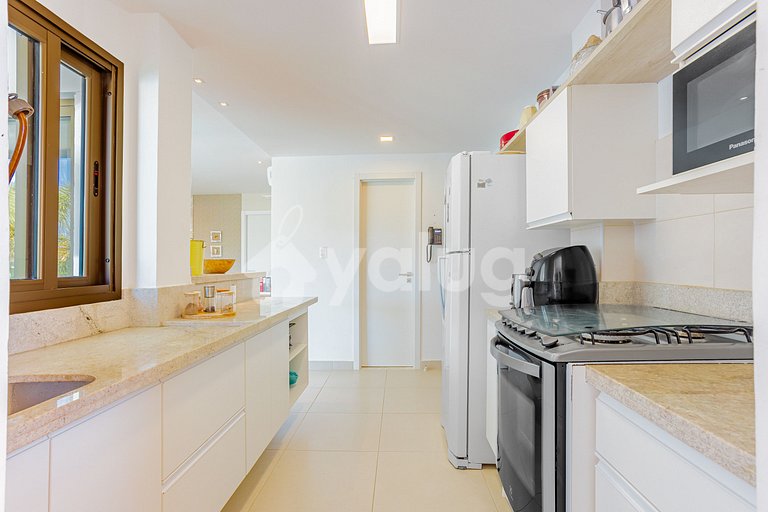 Maravilhoso apartamento 500m da praia - Praia do Forte