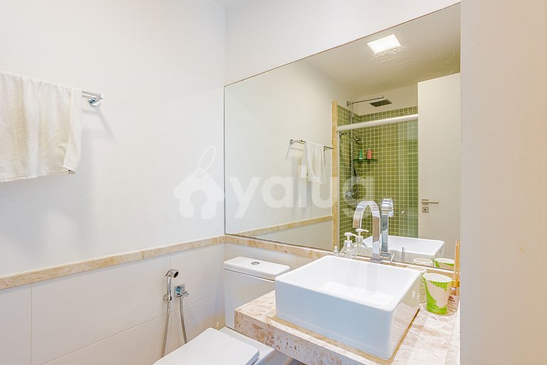Maravilloso apartamento a 970 m de la playa - Praia do Forte