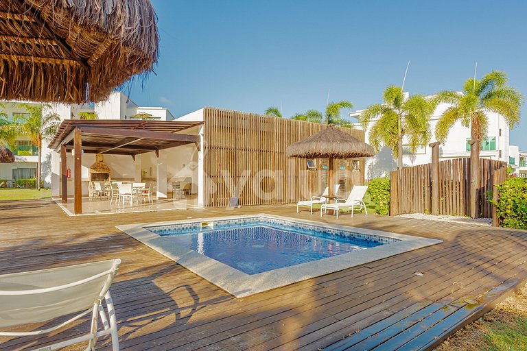 Maravilhoso apartamento 500m da praia - Praia do Forte