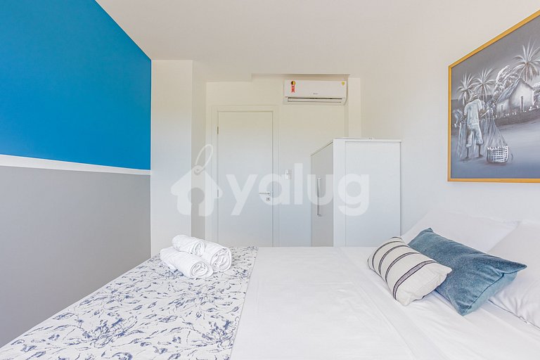 Maravilloso apartamento a 500 m da praia - Praia do Forte
