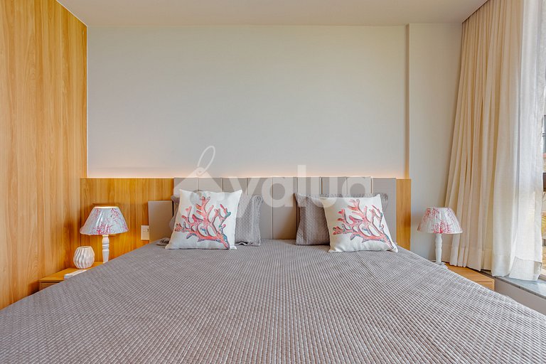 GB127 Beachfront Apto with Sea View - Guarajuba