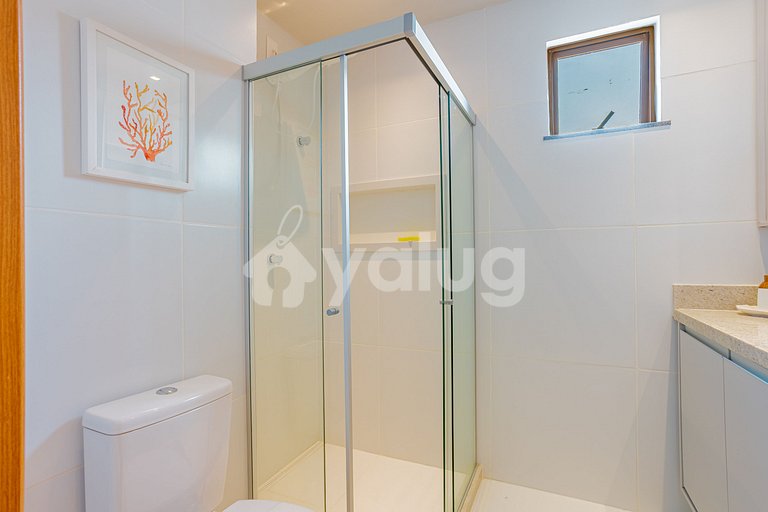 GB127 Beachfront Apto with Sea View - Guarajuba