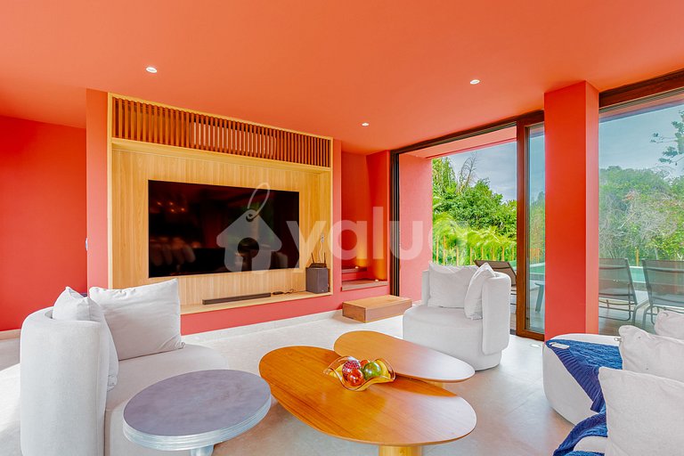 High-End House with Jacuzzi, 4 Suites - Praia do Forte
