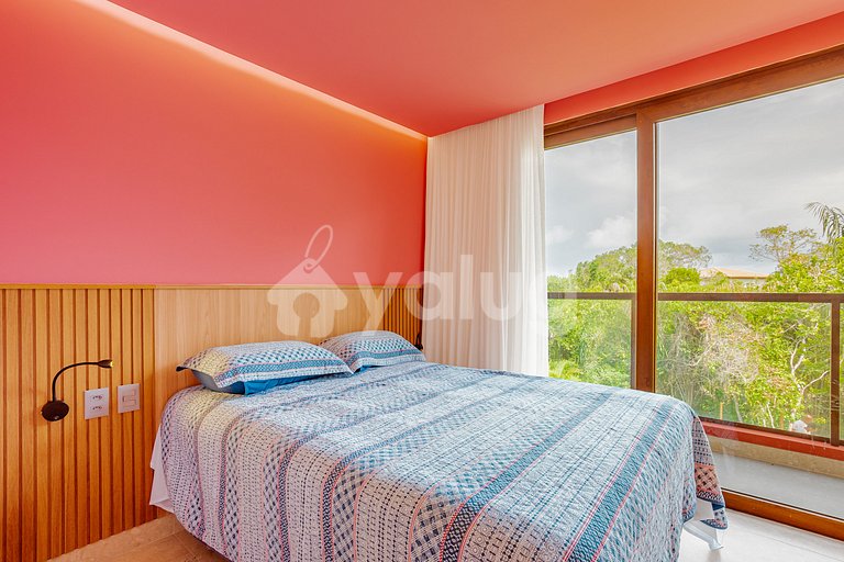High-End House with Jacuzzi, 4 Suites - Praia do Forte