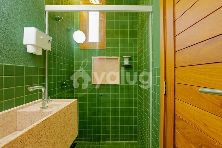 High-End House with Jacuzzi, 4 Suites - Praia do Forte