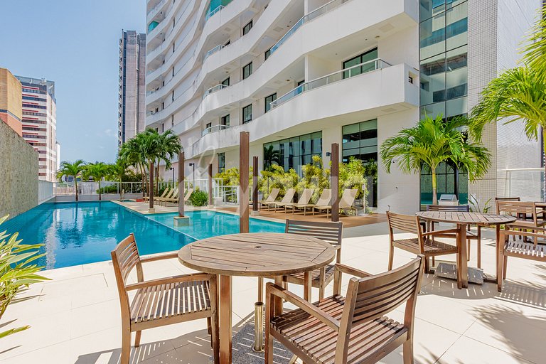 Flat Apartamento 4 pessoas próximo Shopping Salvador