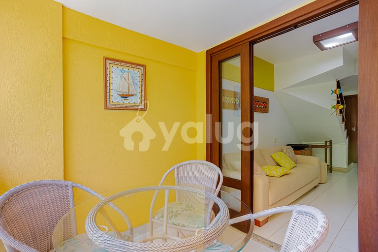 PF119 Gran Dúplex - Condominio Beira Mar