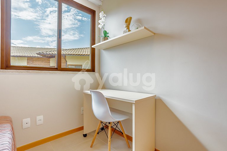 Gran Apartamento Justo en la Arena con 3 Suites - Itacimirim