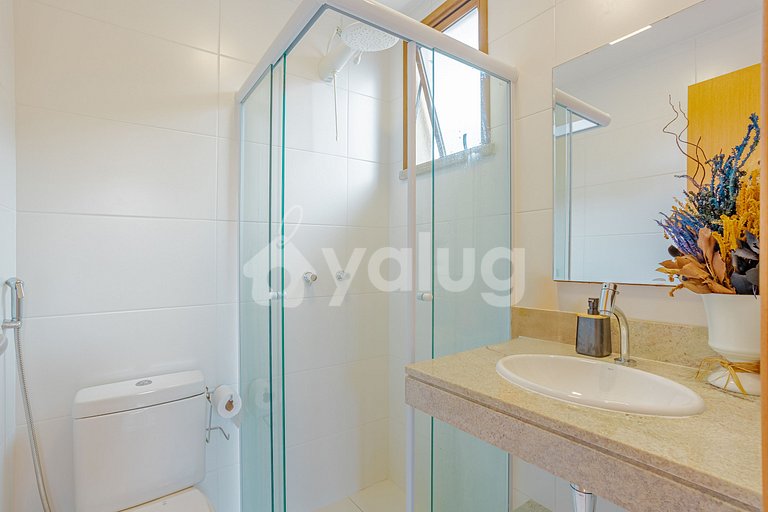 Gran Apartamento Justo en la Arena con 3 Suites - Itacimirim