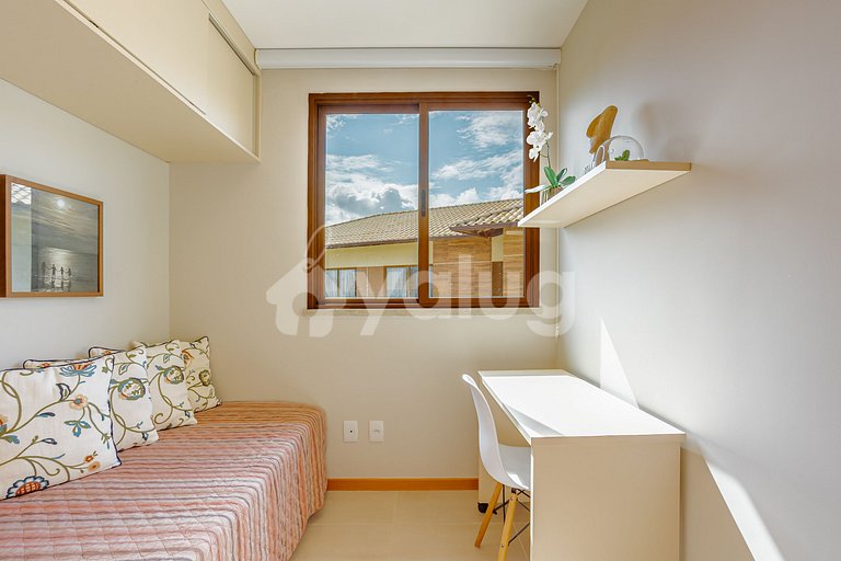 Gran Apartamento Justo en la Arena con 3 Suites - Itacimirim