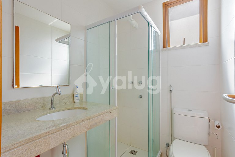 Excelente Apartamento Pé na Areia com 3 suítes - Itacimirim