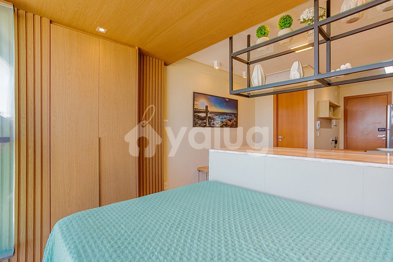 Hermoso estudio a 3 minutos de la playa de Barra